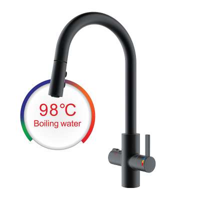 4in1 instant refresh boiling water hot faucet with boiler